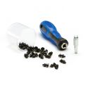 Set besteht aus 24 Spikes plus Montagewerkzeug