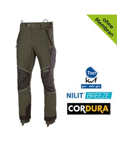 Leichte Arbeitshose Grün PSS X-treme Work ohne Membran