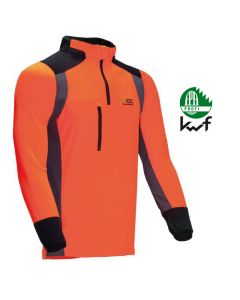 Sportshirt langarm X-treme Skin orange