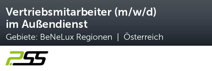 Vertriebsmitarbeiter im Au&szlig;endienst (m/w/d) gesucht